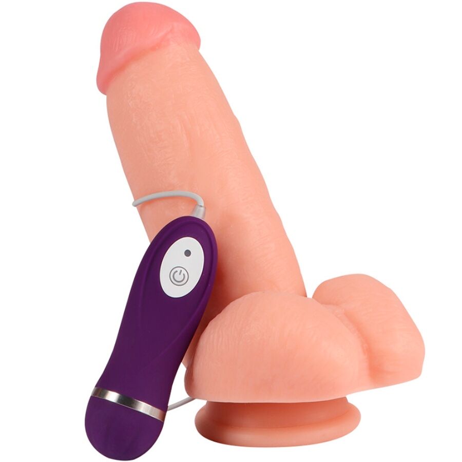 Dildo vibrant télécommandé Red Eagle 17 cm — SHEQU