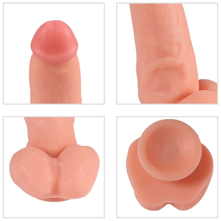 Dildo vibrant télécommandé Red Eagle 17 cm — SHEQU