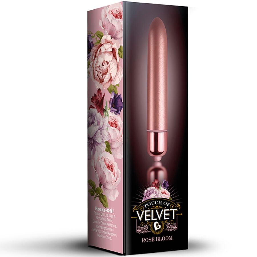 Balle vibrante Touch of Velvet Rose Bloom 10 vitesses — ROCKS-OFF