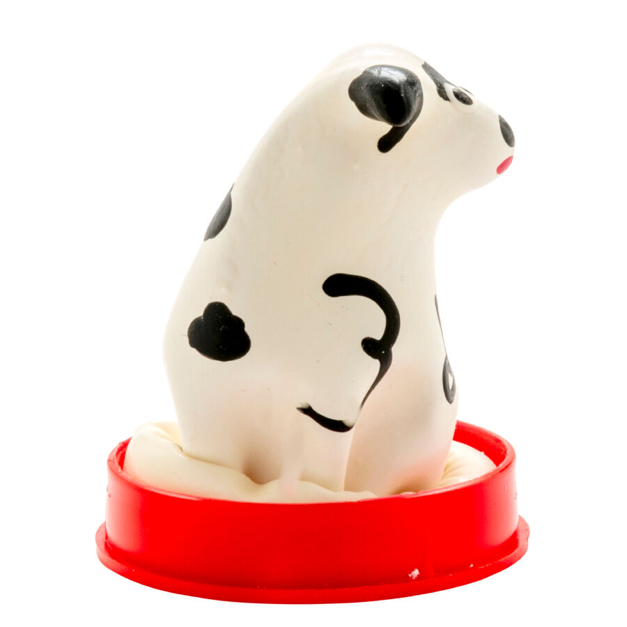 Préservatif fantaisie peint à la main motif dalmatien — CONDOMERIE