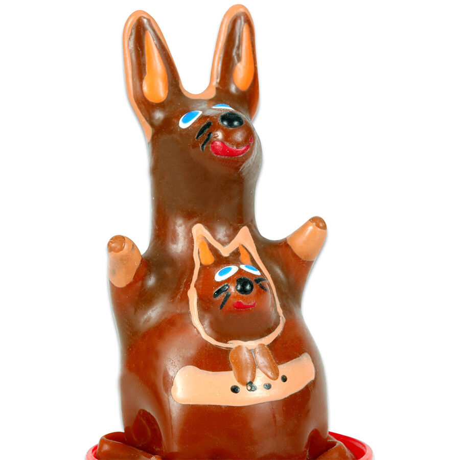 Handbemaltes Känguru-Kondom — CONDOMERIE