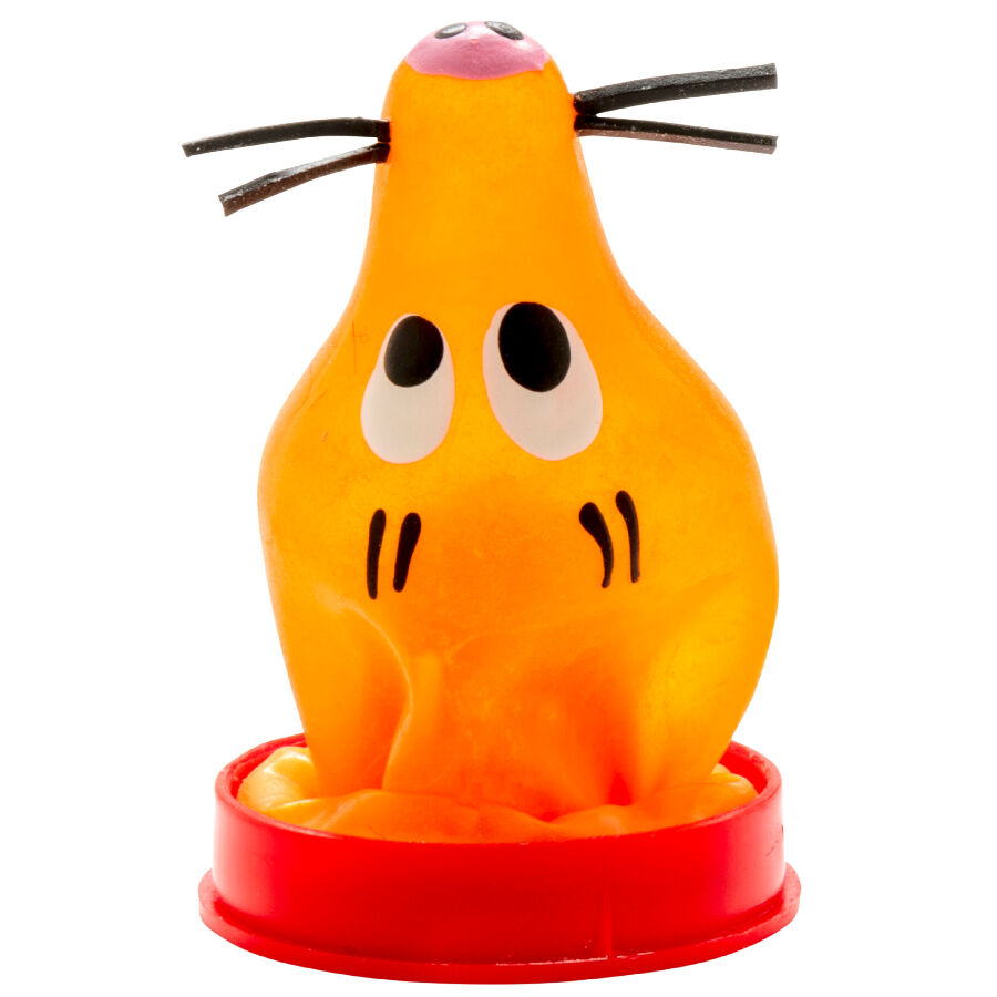 Préservatif fantaisie peint à la main Fox Glued — CONDOMERIE