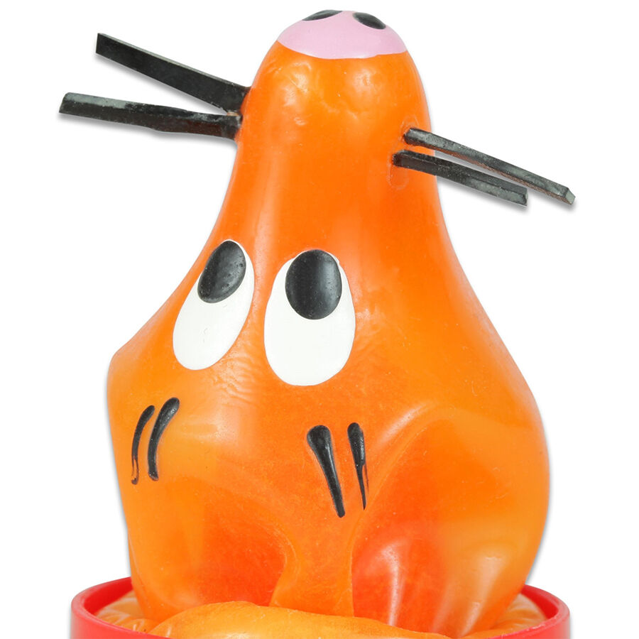 Préservatif fantaisie peint à la main Fox Glued — CONDOMERIE