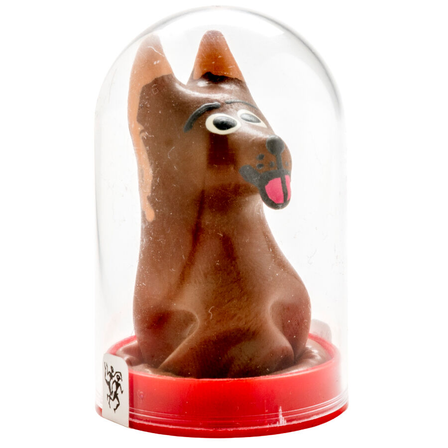 Préservatif fantaisie peint à la main en forme de chien — CONDOMERIE