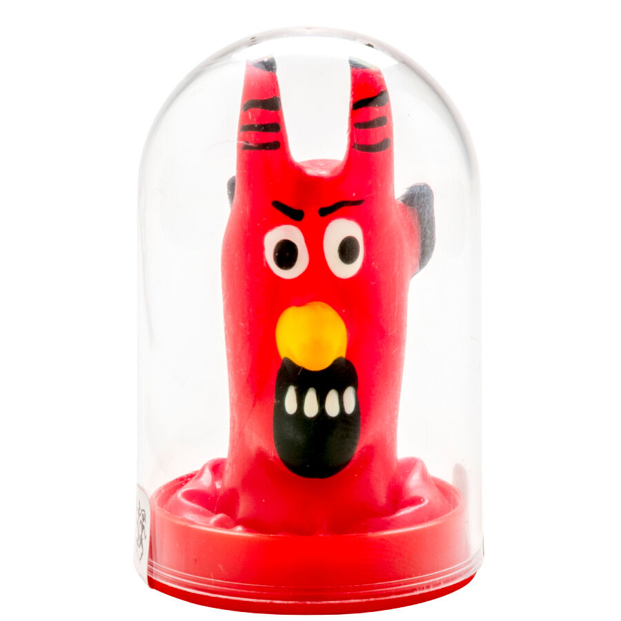 Préservatif fantaisie Red Devil peint à la main — CONDOMERIE