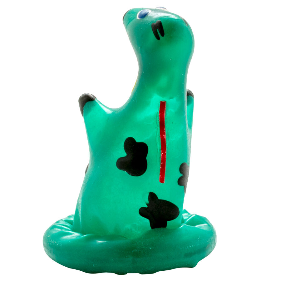 Preservativo de fantasía pintado a mano Monstruo del Lago Ness — CONDOMERIE