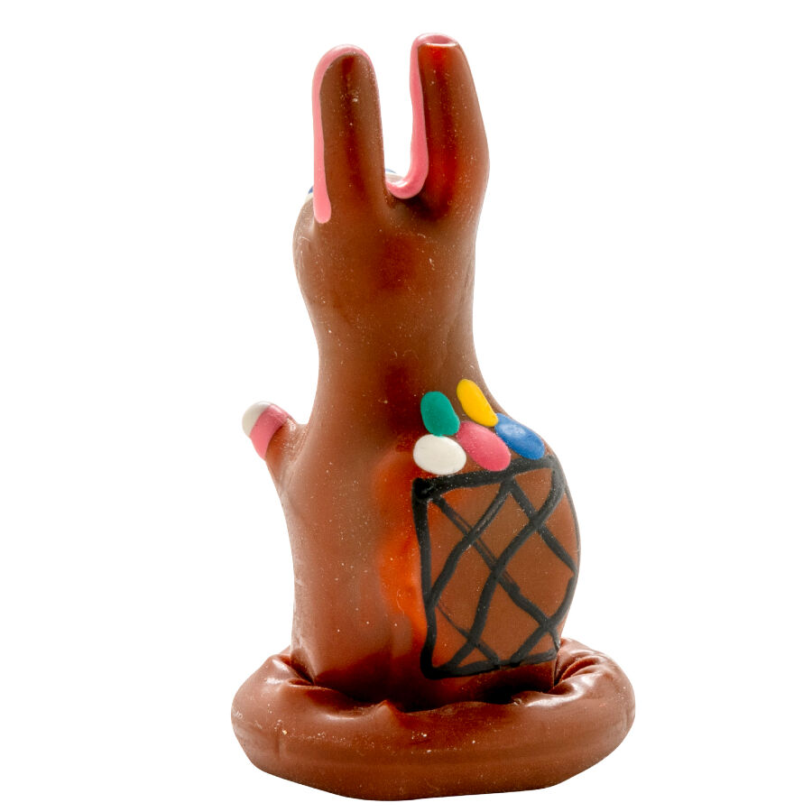 Préservatif fantaisie peint à la main Lapin de Pâques — CONDOMERIE