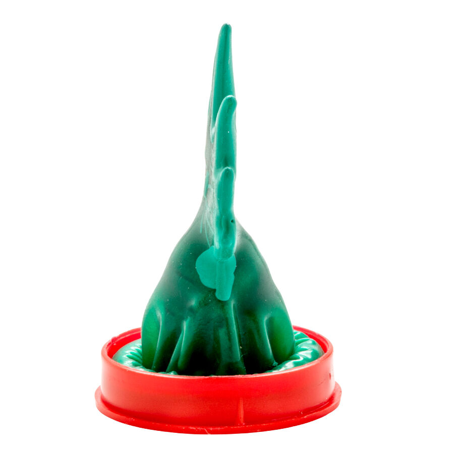 Préservatif fantaisie peint à la main cannabis — CONDOMERIE