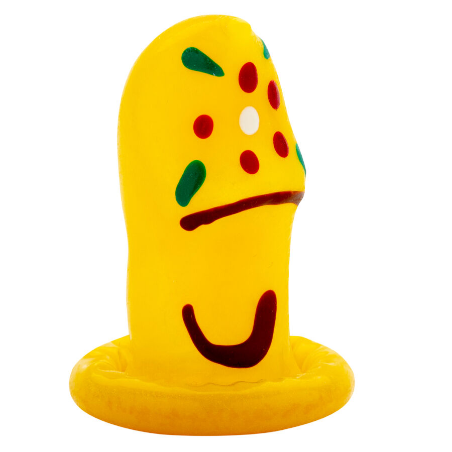Préservatif décoratif peint à la main — CONDOMERIE