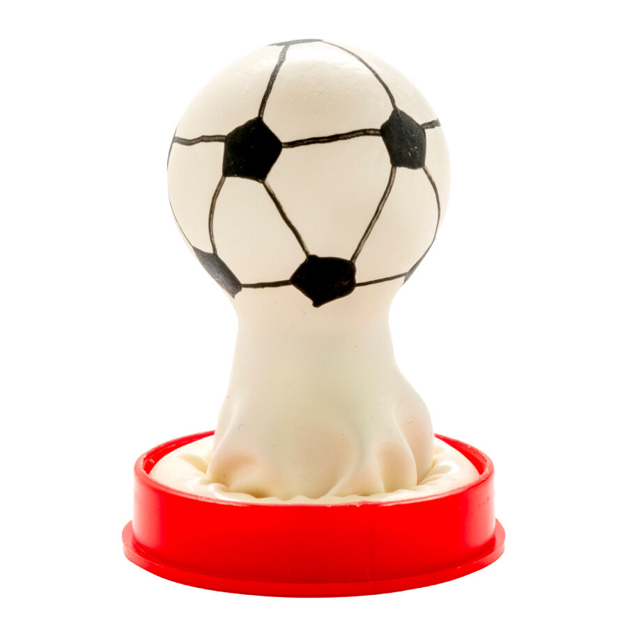 Préservatifs fantaisie peints à la main Football — CONDOMERIE