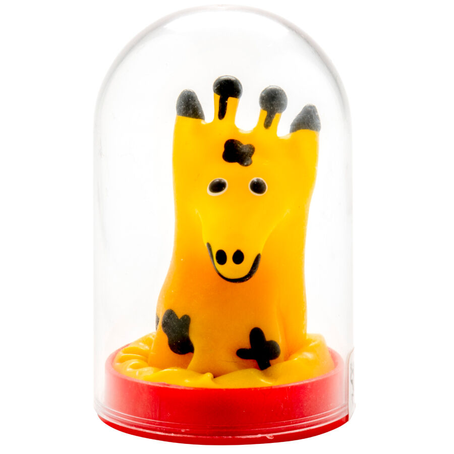 Préservatif fantaisie peint à la main motif girafe — CONDOMERIE