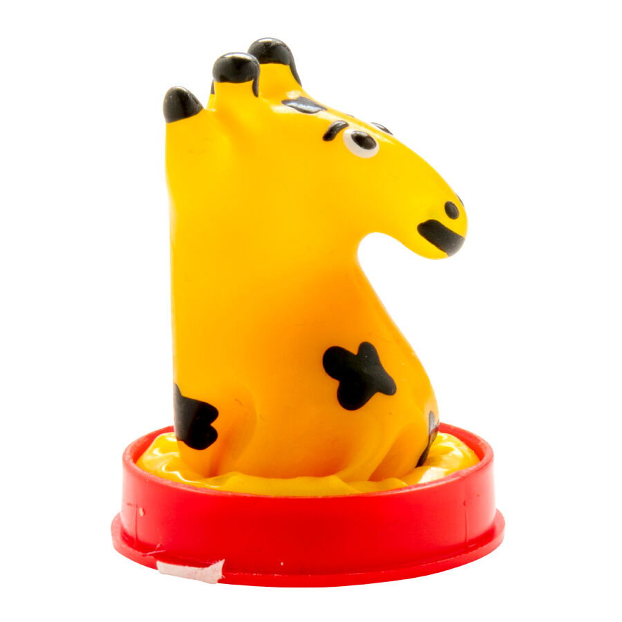 Préservatif fantaisie peint à la main motif girafe — CONDOMERIE