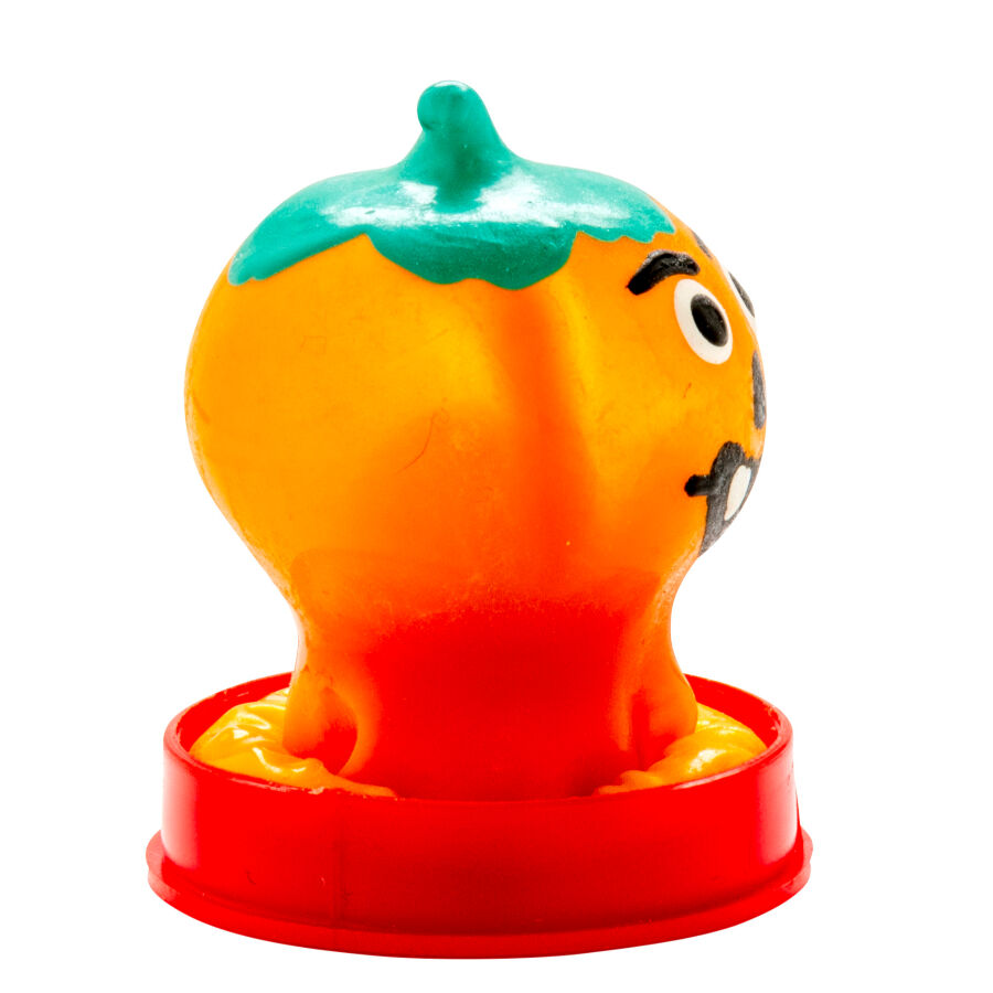 Préservatif fantaisie peint à la main motif citrouille — CONDOMERIE