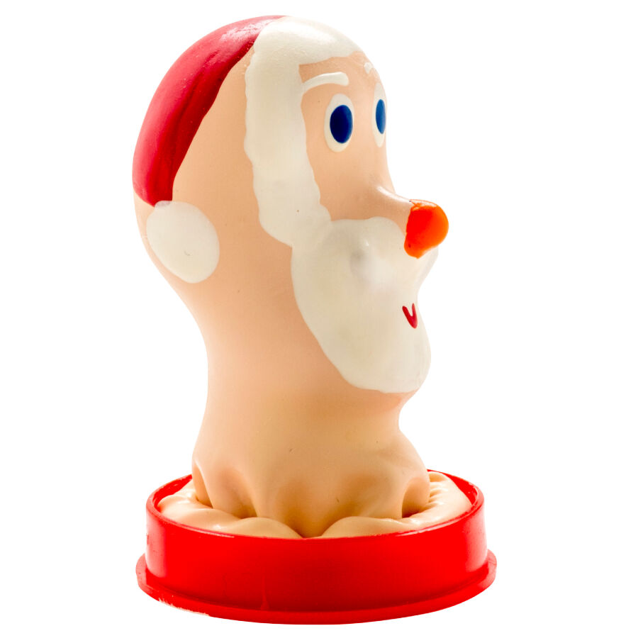 Preservativo de fantasía pintado a mano Papá Noel — CONDOMERIE
