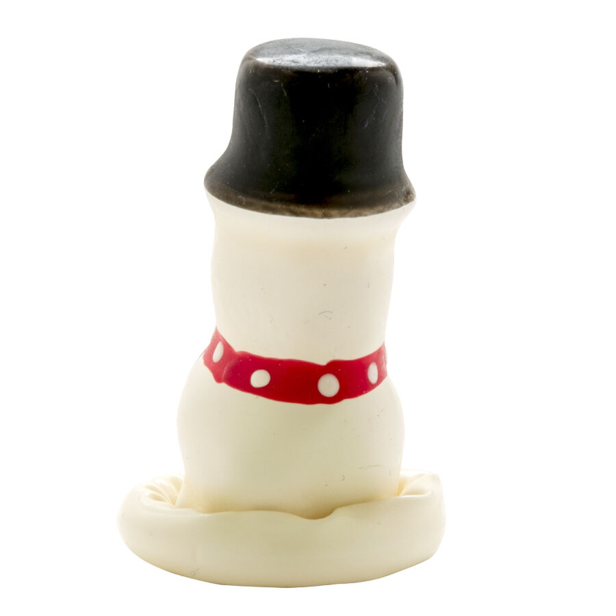 Hand-Painted Snowman-Themed Novelty Condom — CONDOMERIE