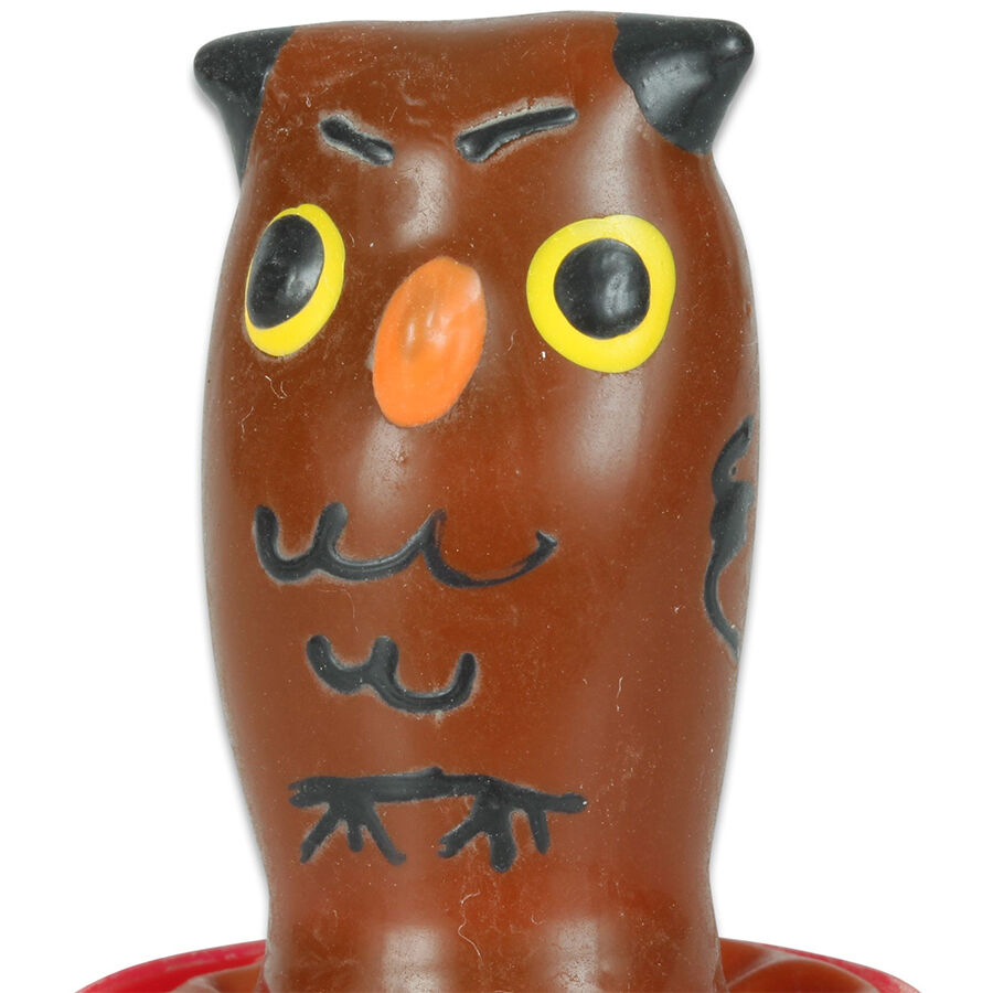 Préservatif fantaisie peint à la main motif hibou — CONDOMERIE