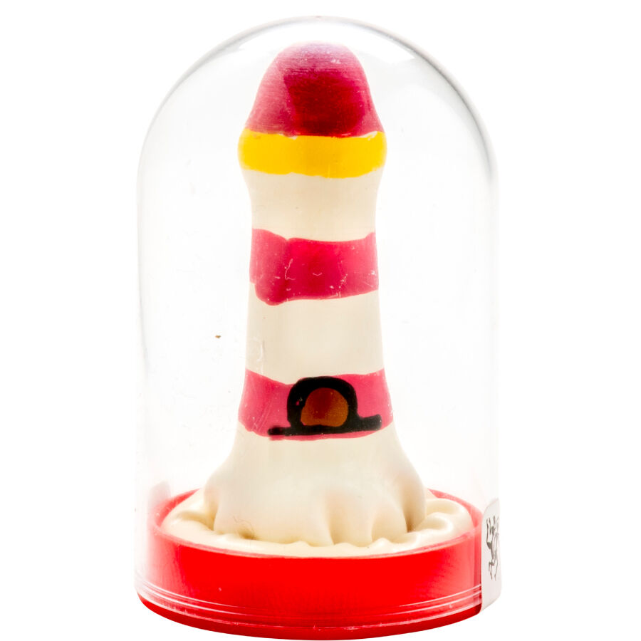 Préservatif fantaisie peint à la main phare — CONDOMERIE