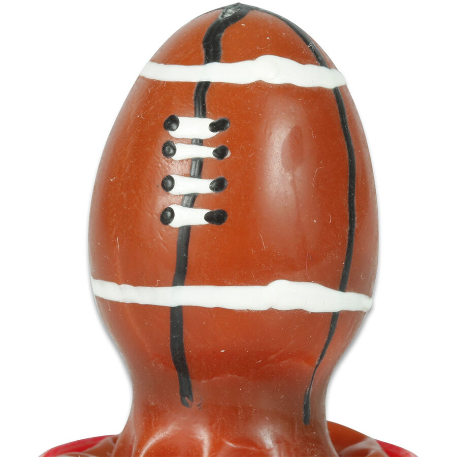 Hand-Painted Rugby Ball Condom — CONDOMERIE