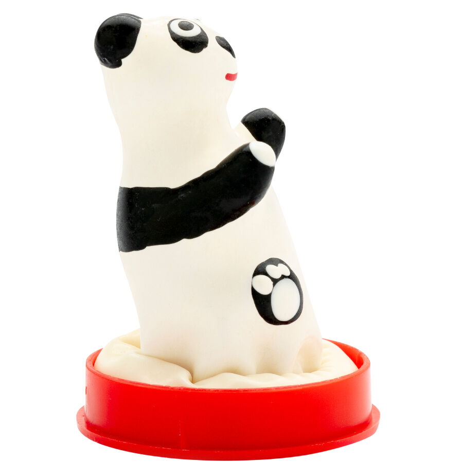 Préservatif fantaisie peint à la main motif panda — CONDOMERIE
