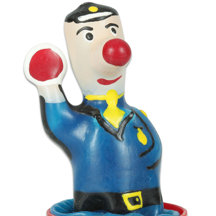 Préservatif fantaisie peint à la main Policeman — CONDOMERIE