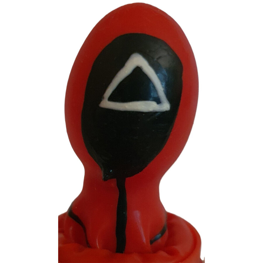 Triangle de préservatifs fantaisies peints à la main — CONDOMERIE