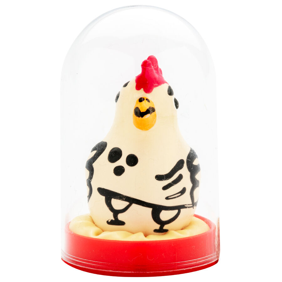 Préservatif fantaisie peint à la main motif coq — CONDOMERIE