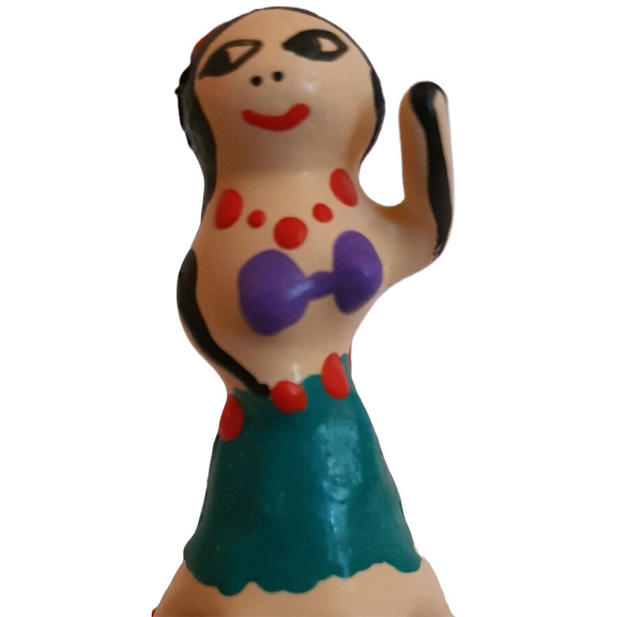 Préservatif fantaisie peint à la main Hula Girl — CONDOMERIE