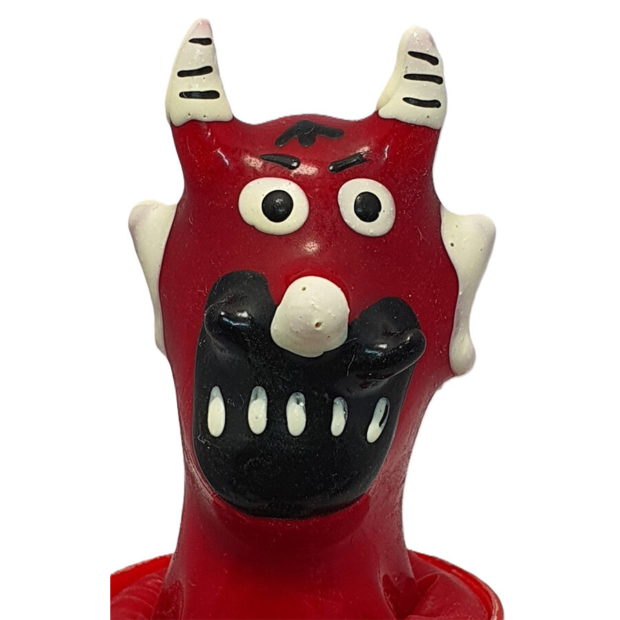 Préservatif fantaisie peint à la main modèle Bouche du Diable 2 — CONDOMERIE