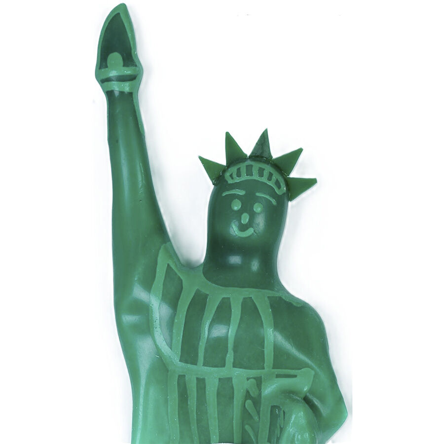 Préservatif fantaisie peint à la main Statue de la Liberté modèle XL — CONDOMERIE