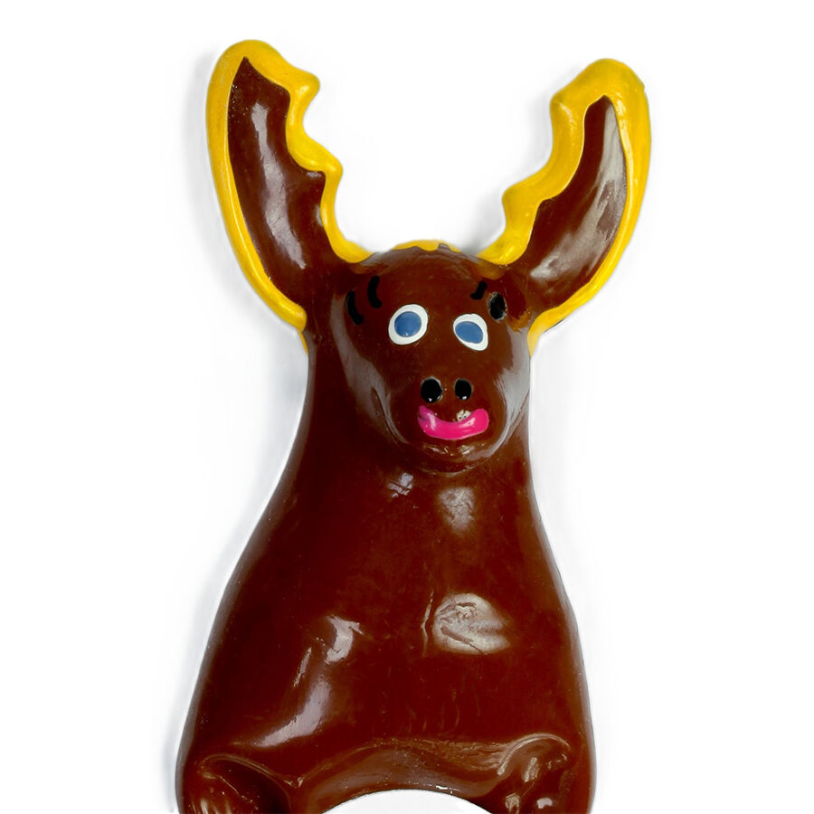 Préservatif fantaisie peint à la main forme cerf XL — CONDOMERIE