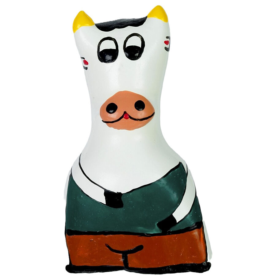 Préservatif fantaisie peint à la main modèle vache XL — CONDOMERIE