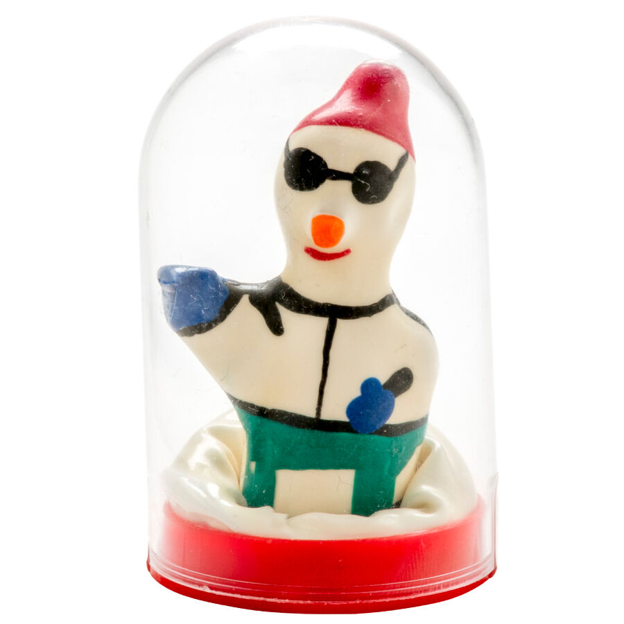 Préservatif artistique peint à la main Snowboarder XL — CONDOMERIE