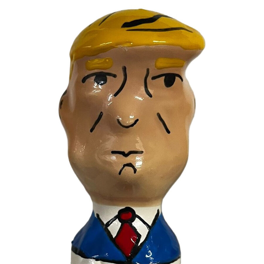 Préservatif fantaisie peint à la main Grumpy Trump XL — CONDOMERIE