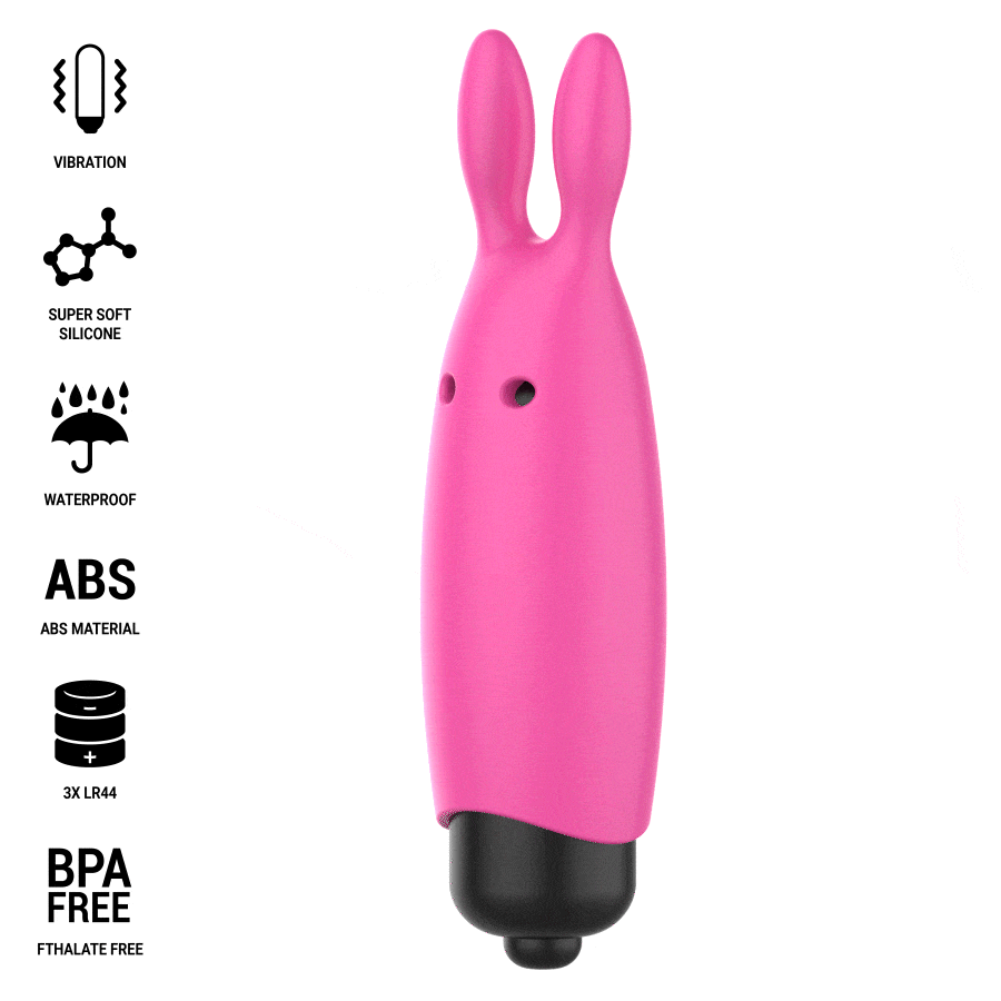Bullet vibrant rose à ailettes — INTENSE FUN TOYS