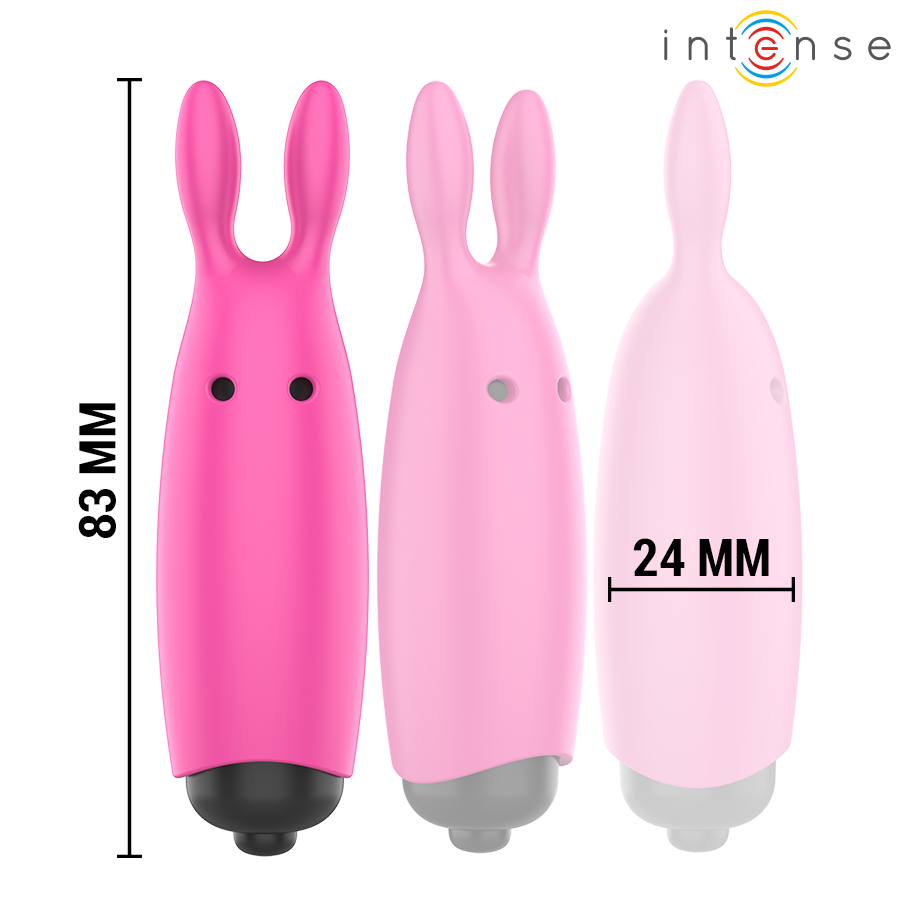 Bullet vibrant rose à ailettes — INTENSE FUN TOYS