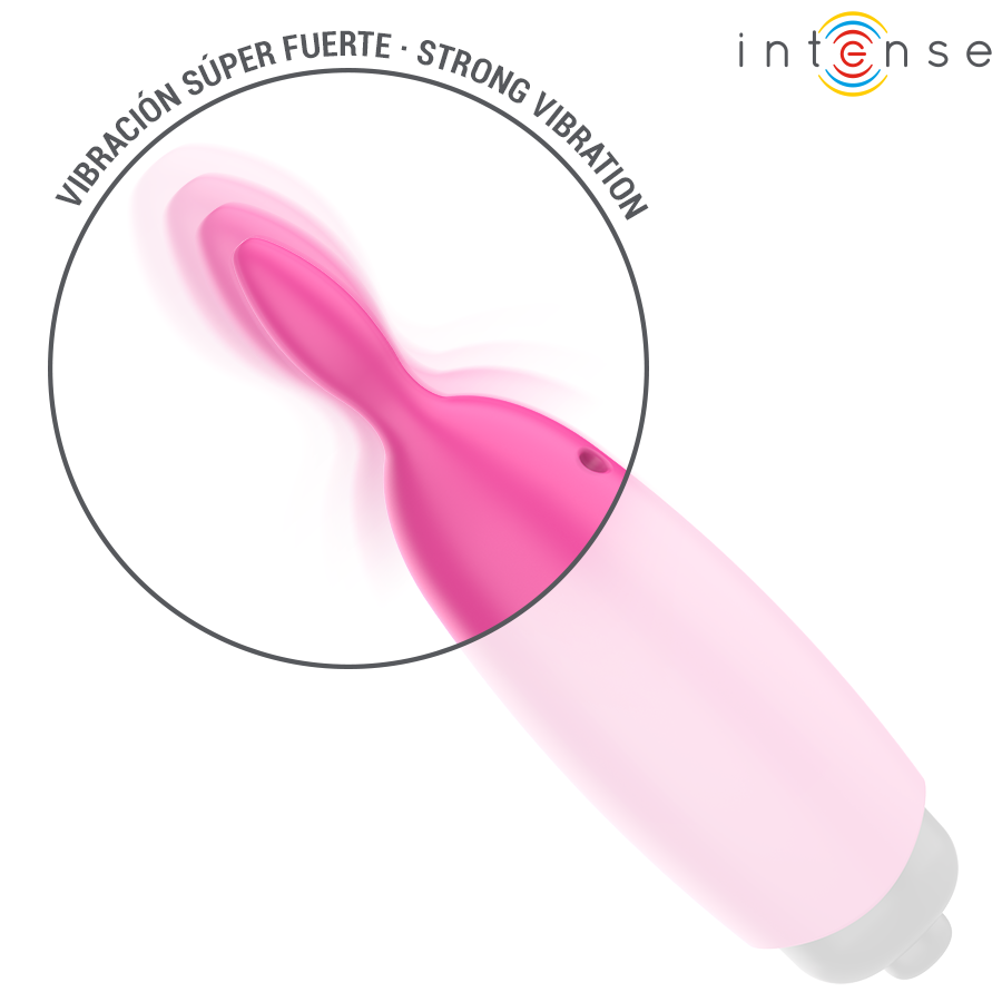 Bullet vibrant rose à ailettes — INTENSE FUN TOYS