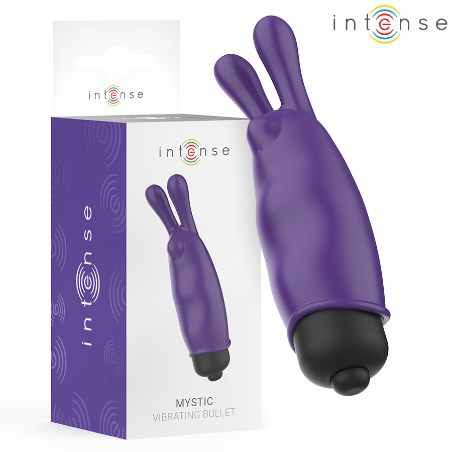 Balle vibrante lapin mystique violette — INTENSE FUN TOYS