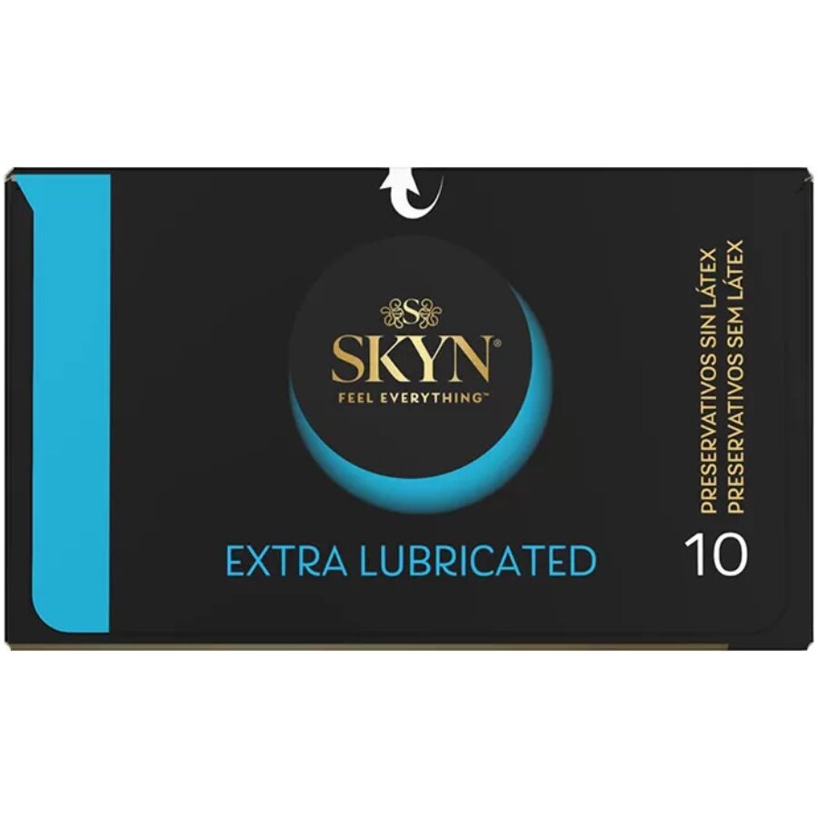 Préservatifs extra-lubrifiés, boîte de 10 — SKYN