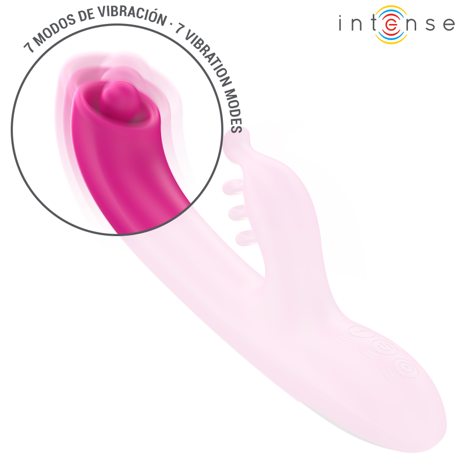 Vibrateur lapin multifonction intense — INTENSE HIGH TECH