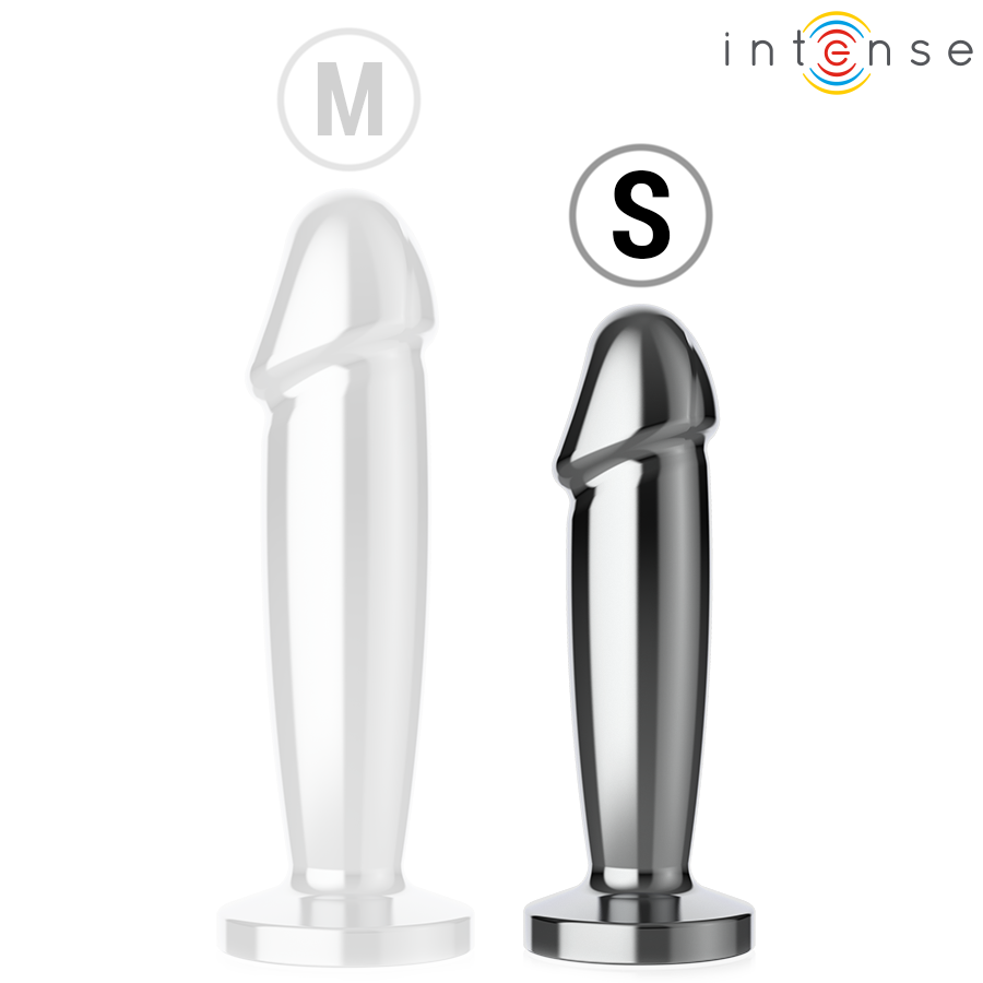 Plug anal vibrant en aluminium taille S — INTENSE ANAL TOYS