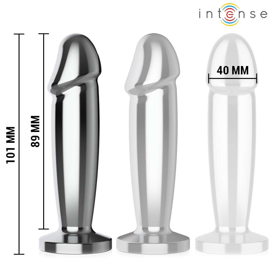 Plug anal vibrant en aluminium 10 modes avec télécommande — INTENSE ANAL TOYS