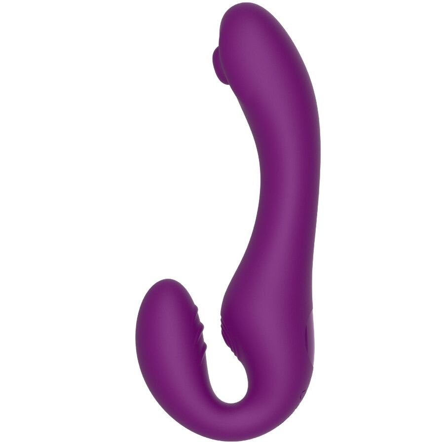 Vibrateur strapless 2-en-1 avec télécommande — XOCOON