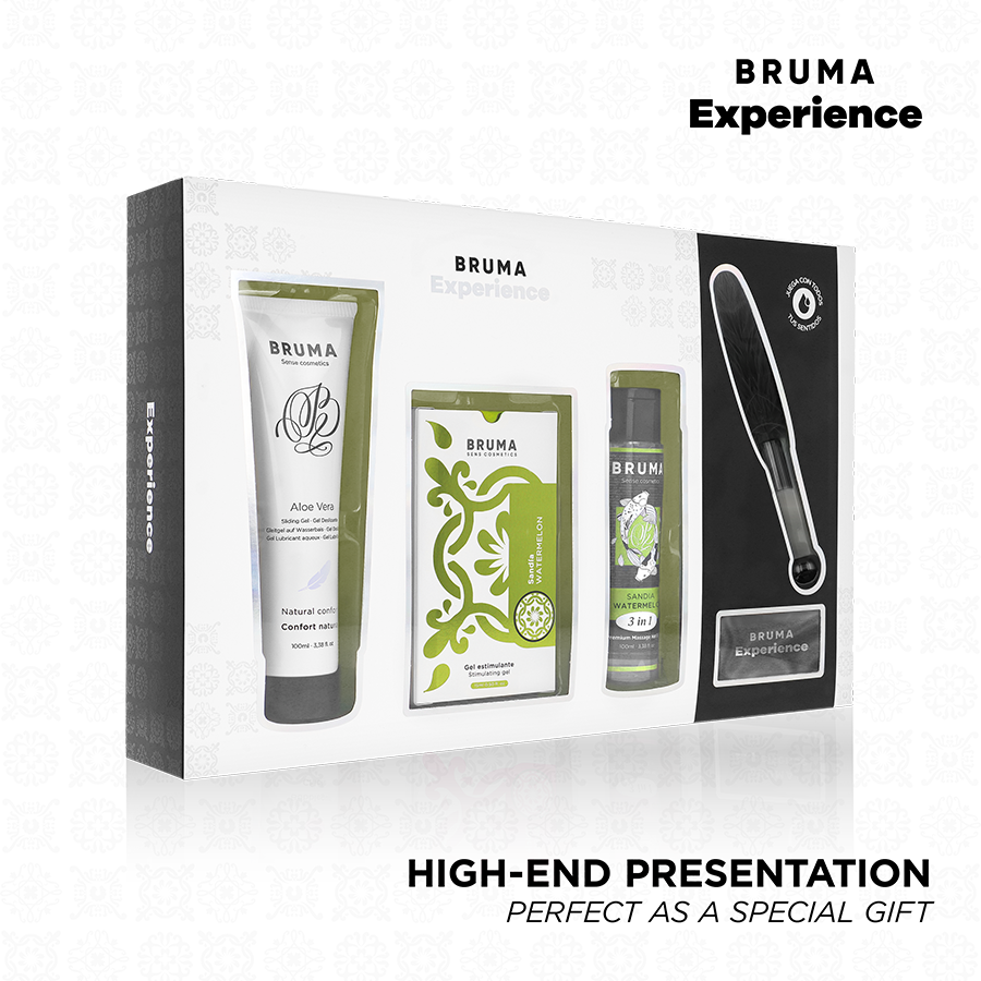 Kit tentation pastèque douce avec amplificateur d'orgasme — BRUMA