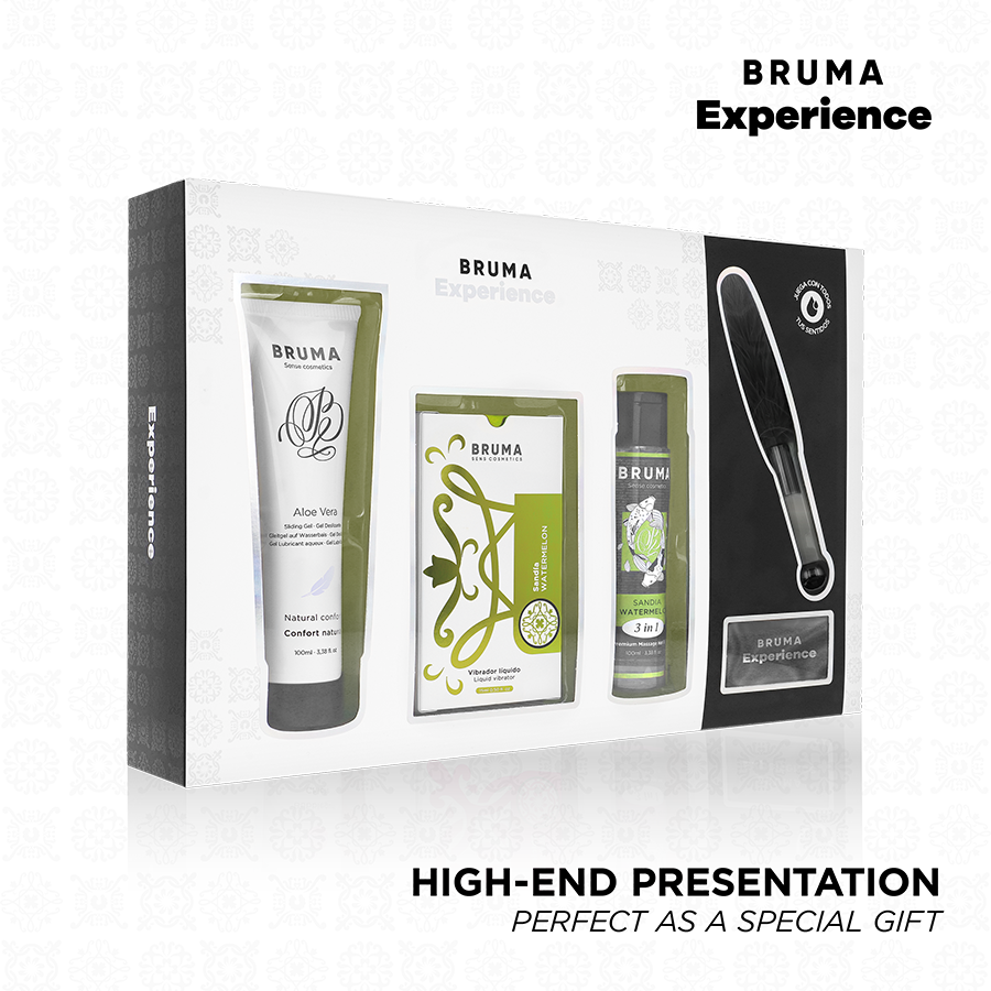 Kit tentation douce vibro-orgasmique pastèque — BRUMA