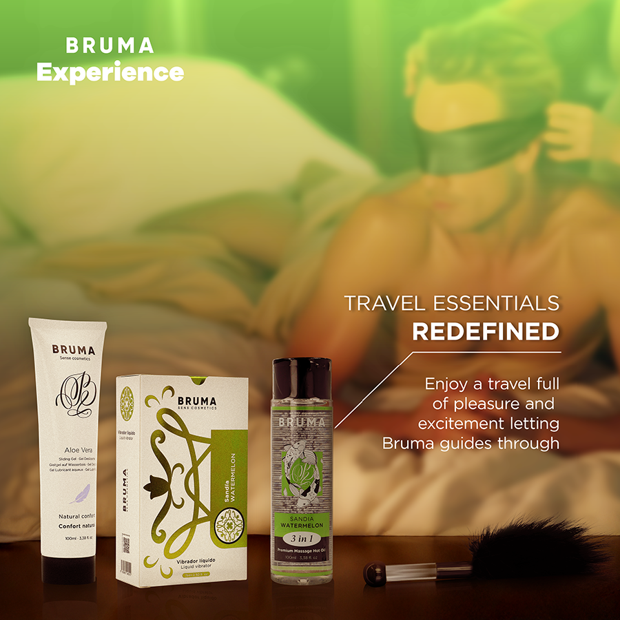 Kit tentation douce vibro-orgasmique pastèque — BRUMA