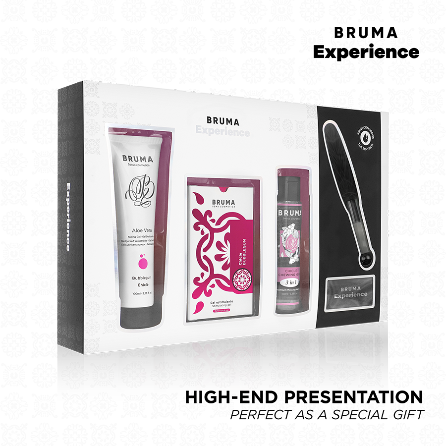 Kit tentation gourmande avec amplificateur d'orgasme — BRUMA