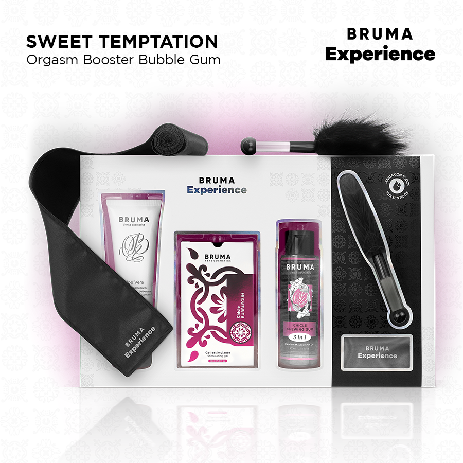 Kit tentation gourmande avec amplificateur d'orgasme — BRUMA