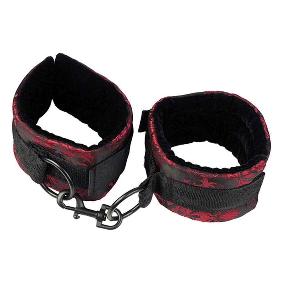 Menottes de jeu Scandal en similicuir — CALEXOTICS