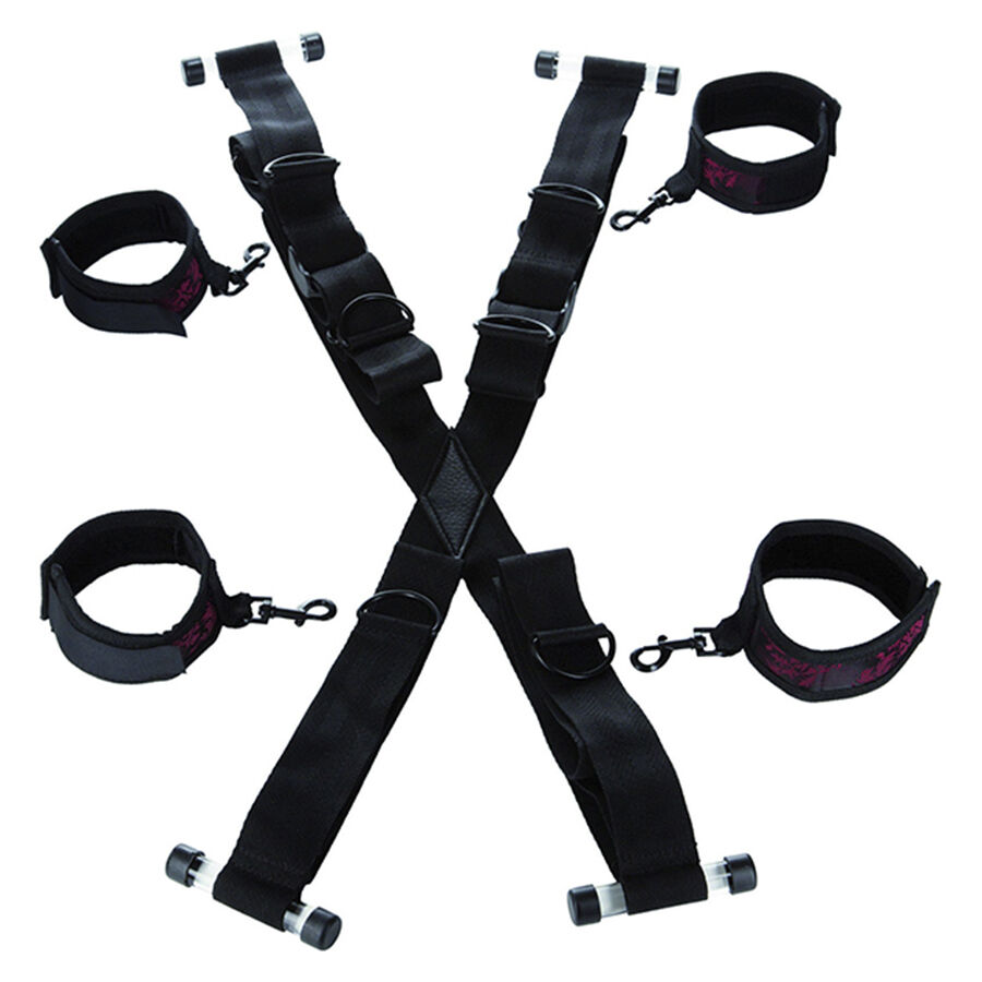 Croix de porte avec menottes réglables — CALEXOTICS