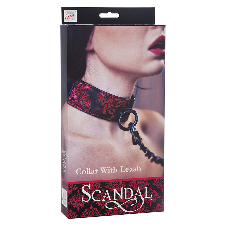 Collier de soumission réversible avec laisse et bracelet — CALEXOTICS